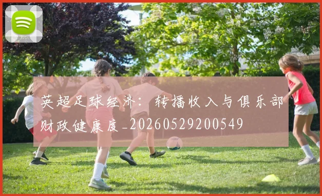 英超足球经济:转播收入与俱乐部财政健康度_20260529200549